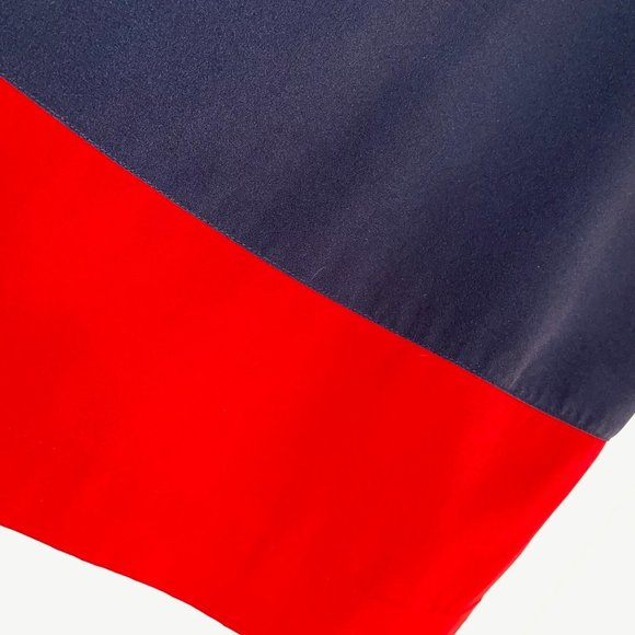 Tommy Hilfiger Sleeveless Navy Red  Blouse - Picture 3 of 5